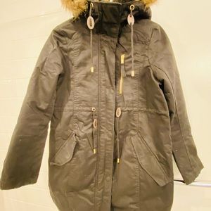 H&M MAMA Maternity Jacket Coat Black XS